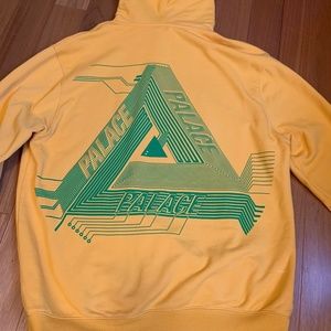 Palace Skateboards Surkit Hoodie - M - Yellow